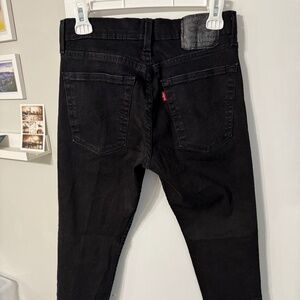 Black Levi's 512 Slim Taper Men's Jeans W 30 L 30